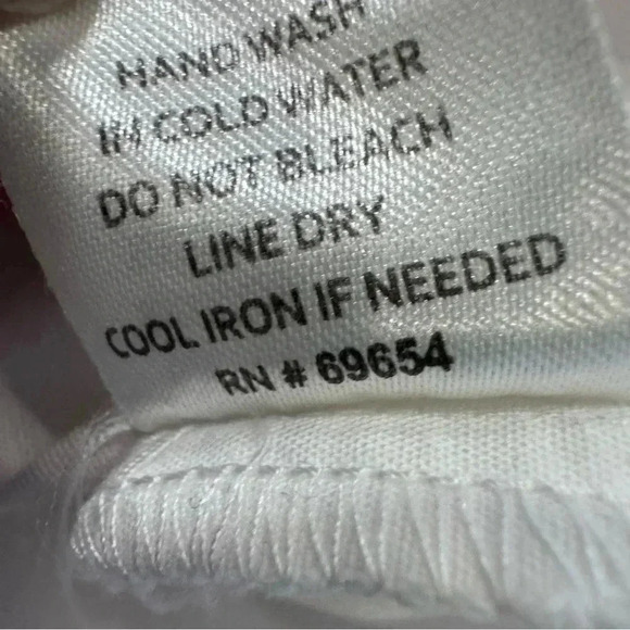 Dizzy Lizzy Women’s White Button Down Shirt Corset Style Waist Sz Small - Picture 9 of 10